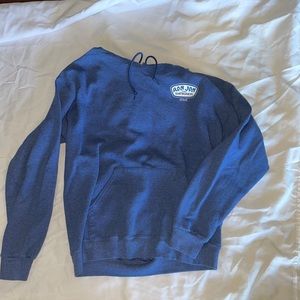 blue ron jon hoodie